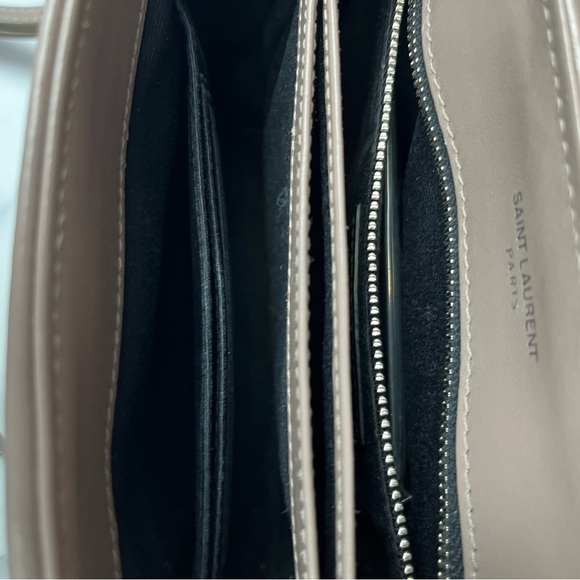 Saint Laurent YSL  Pouch Monogram Piumotto  Mink - Picture 8 of 14